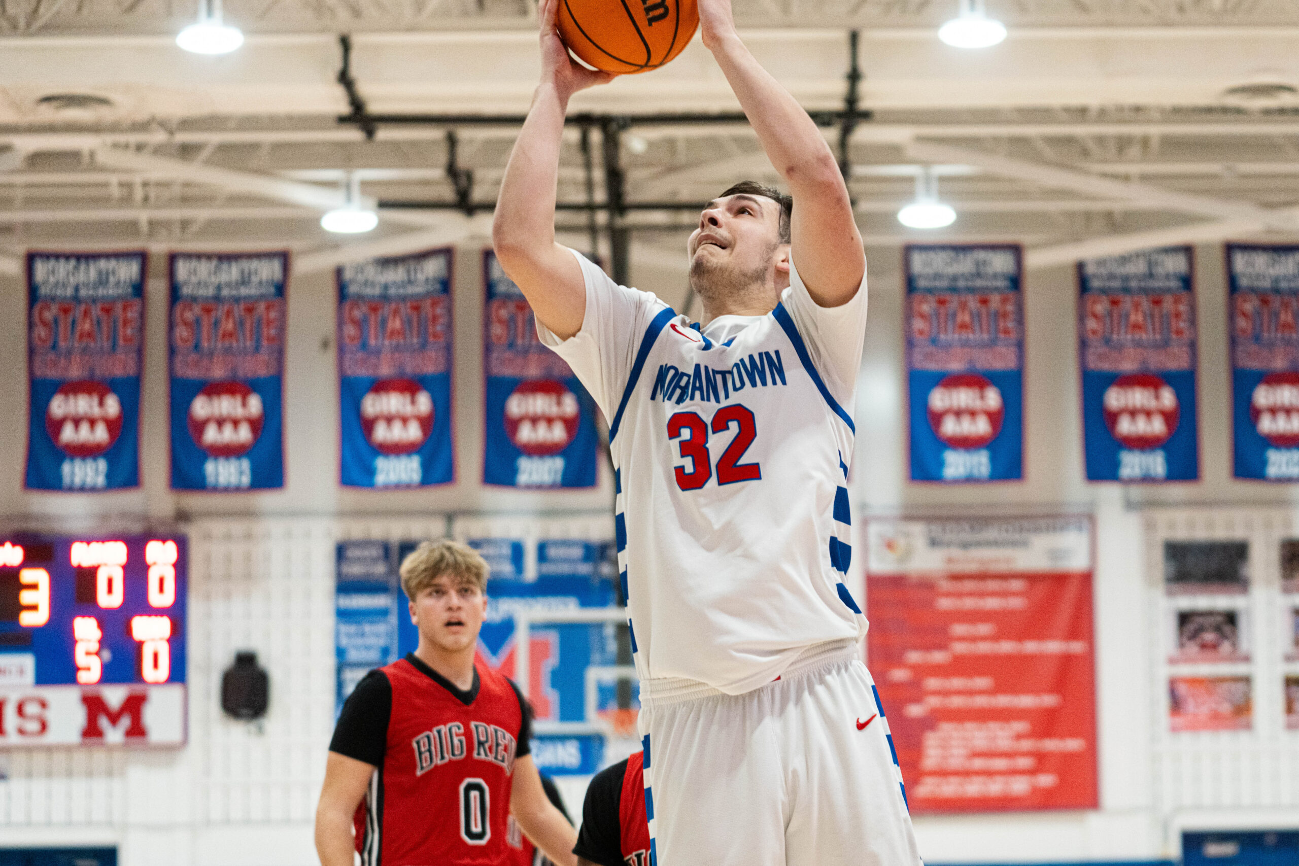 Brady Savage becomes first MHS athlete to earn first-team honors in football and basketball in the same year